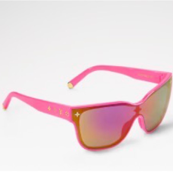 Louis Vuitton LV SHADOW SQUARE SUNGLASSES Pink GUC with Box main image 8